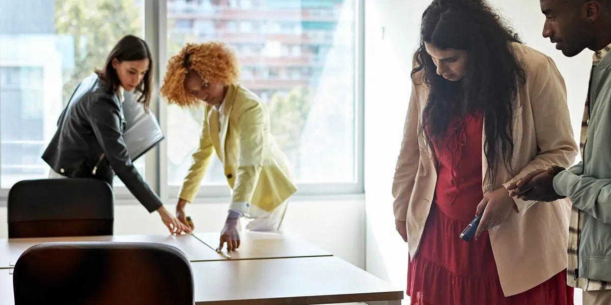 UnityKey Solutions team collaborating in a professional office